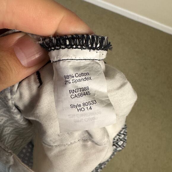 J Crew Bermuda Patterned 10" City Shorts US Womens 12 - Picture 4 of 6